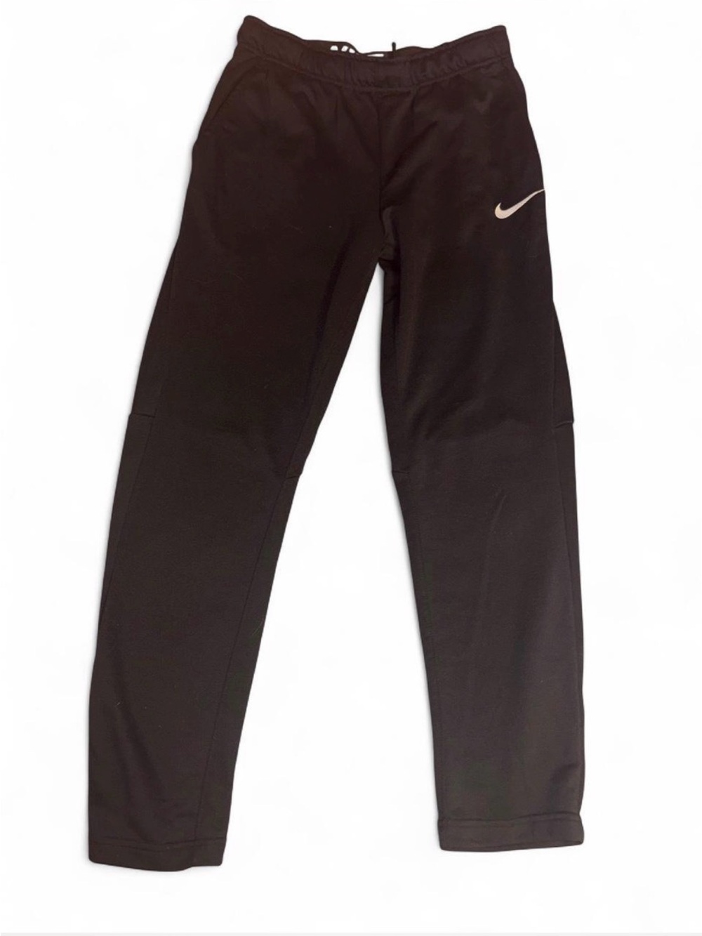 Nike Black Jogger Pants with White Swoosh